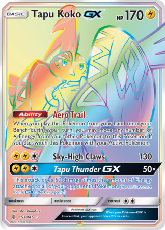 Tapu Koko-GX 153 / 145