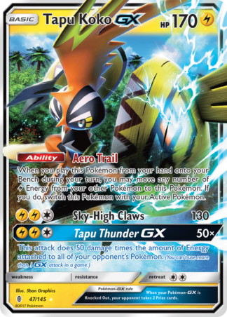 Tapu Koko-GX 47 / 145
