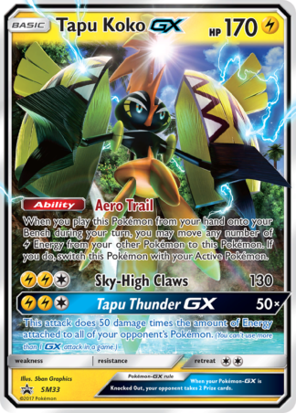 Tapu Koko-GX SM33 / 248
