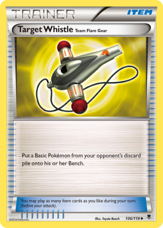 Target Whistle Team Flare Gear 106 / 119