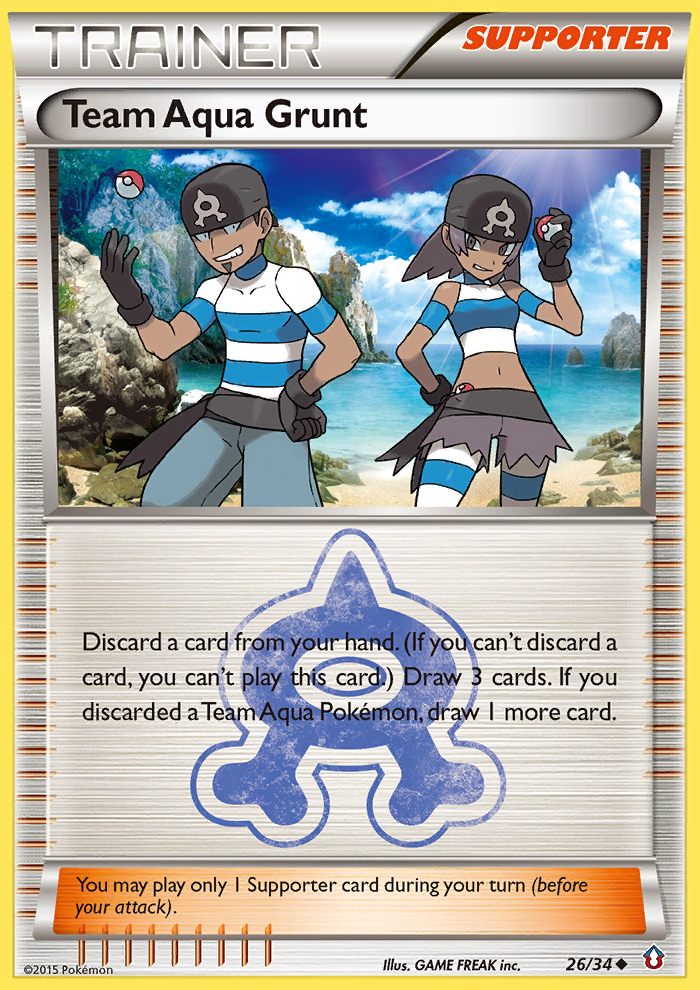 Team Aqua Grunt 26 / 34