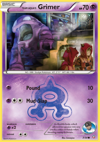 Team Aqua's Grimer 7 / 34