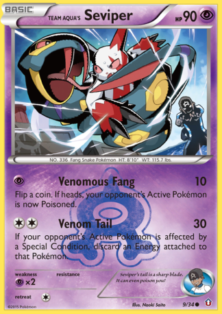 Team Aqua's Seviper 9 / 34