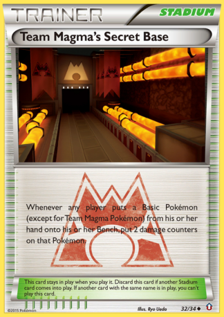 Team Magma's Secret Base 32 / 34