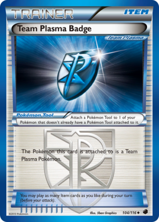Team Plasma Badge 104 / 116