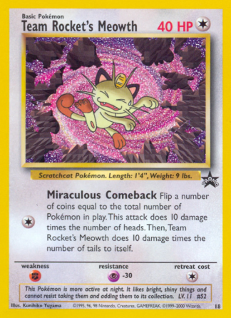 Team Rocket's Meowth 18 / 53