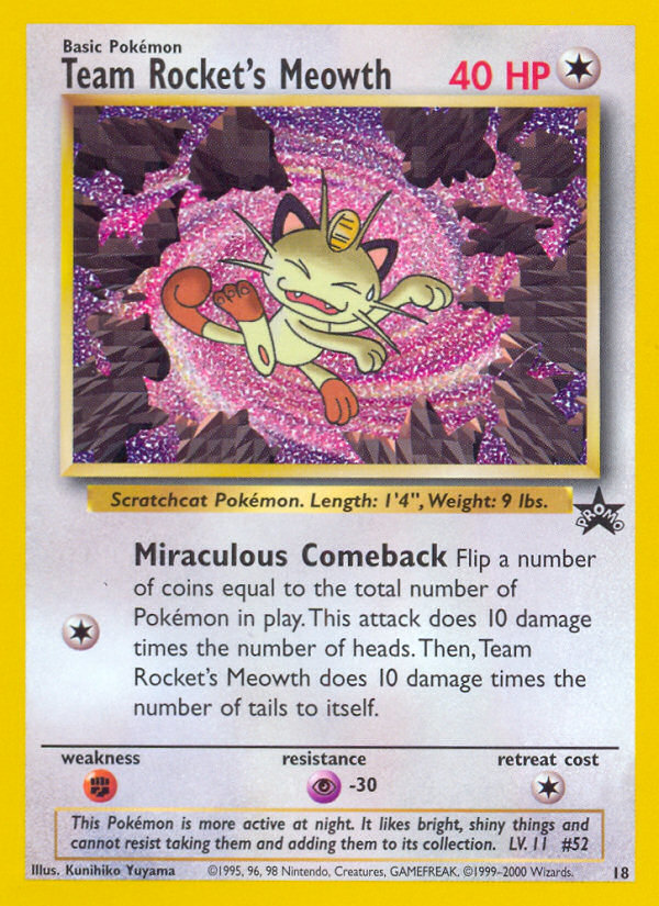 Team Rocket's Meowth 18 / 53