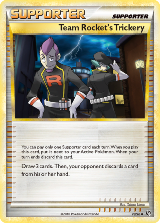 Team Rocket's Trickery 78 / 90