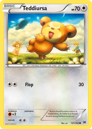 Teddiursa 121 / 162