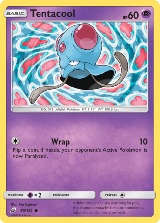 Tentacool 60 / 181