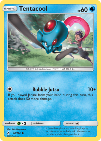 Tentacool 40 / 214