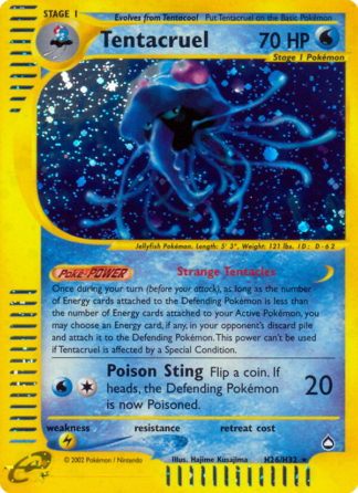 Tentacruel H26 / 147