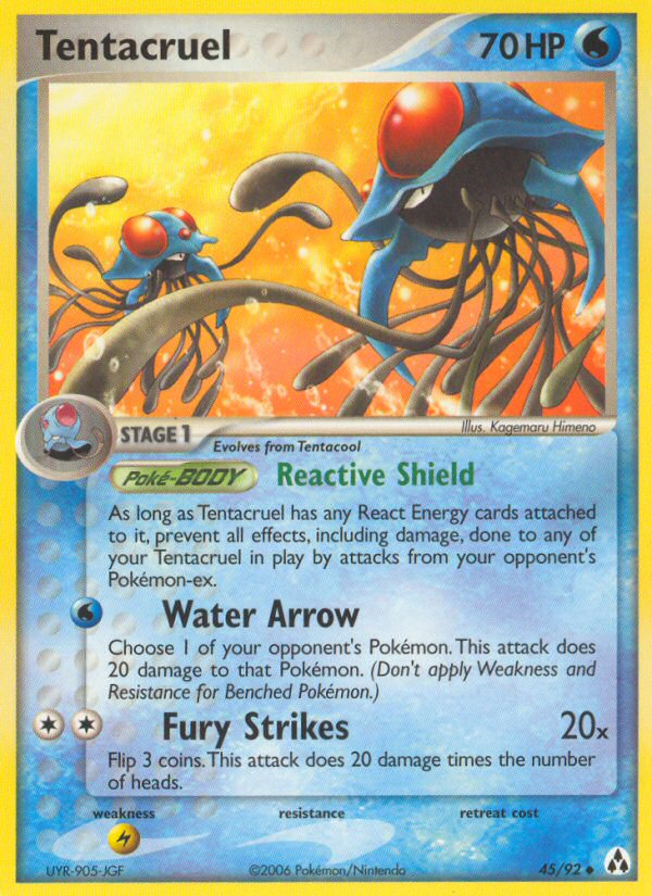Tentacruel 45 / 92