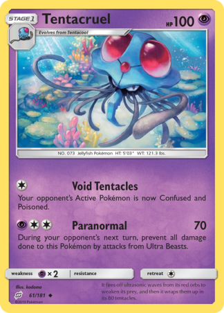 Tentacruel 61 / 181