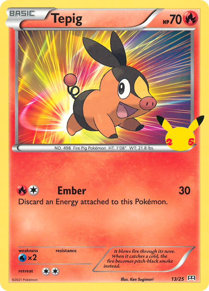 Tepig 13 / 25