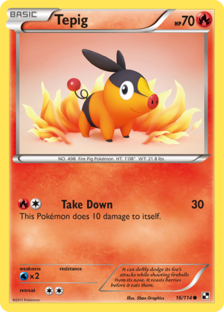 Tepig 16 / 114