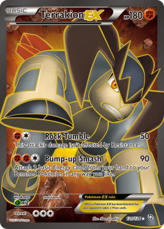 Terrakion-EX 121 / 124