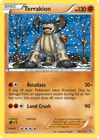 Terrakion 84 / 113