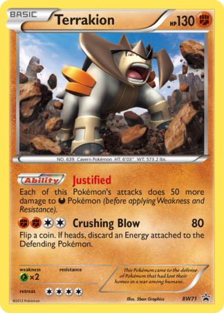 Terrakion BW71 / 101