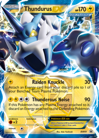 Thundurus-EX BW81 / 101