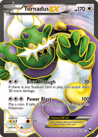 Tornadus-EX 108 / 108