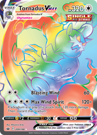 Tornadus VMAX 209 / 198