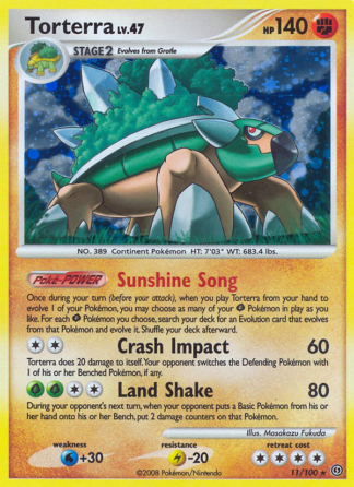 Torterra 11 / 100