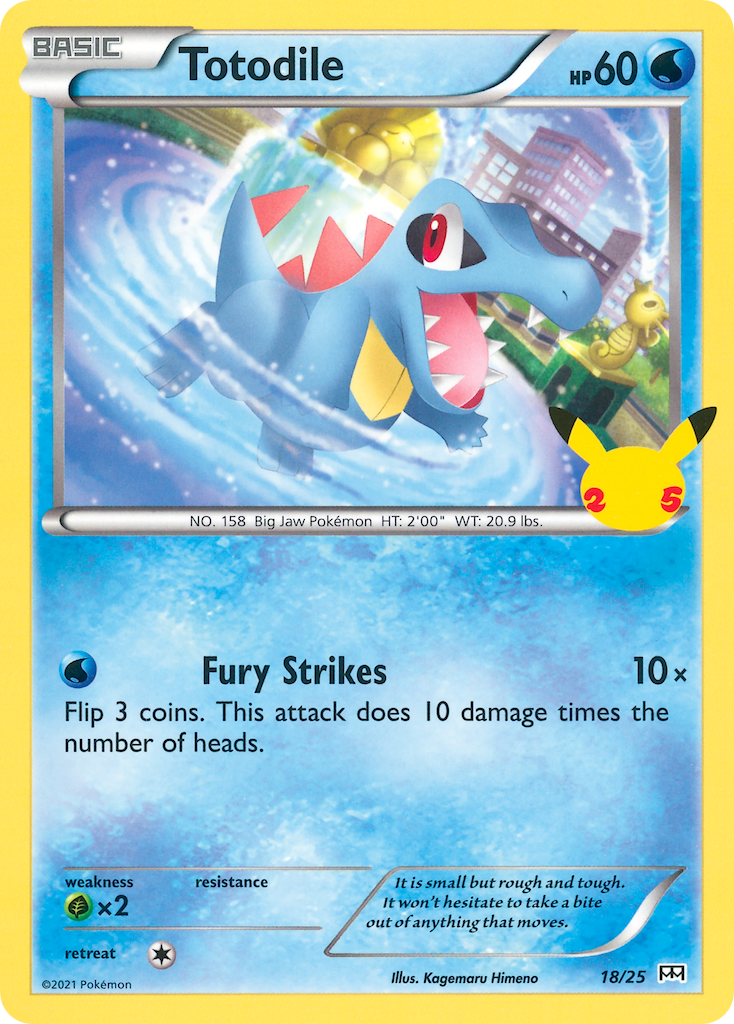 Totodile 18 / 25