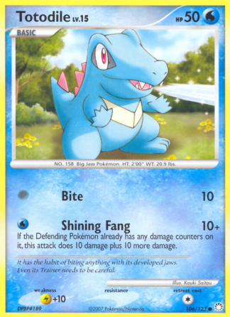 Totodile 106 / 123