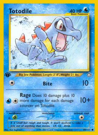 Totodile 80 / 111