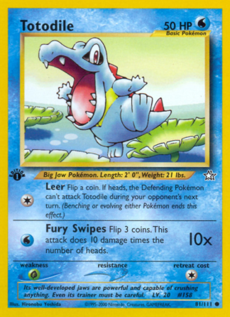 Totodile 81 / 111