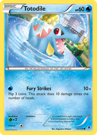Totodile 15 / 119
