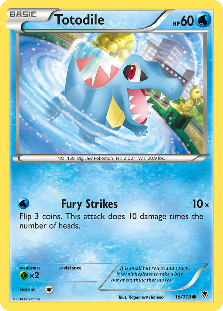 Totodile 15 / 119