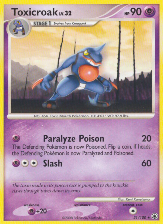 Toxicroak 31 / 100