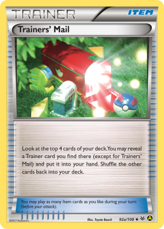 Trainers' Mail 92a / 108