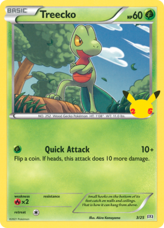 Treecko 3 / 25