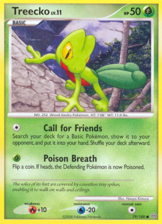 Treecko 79 / 100