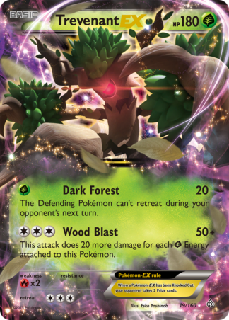 Trevenant-EX 19 / 160