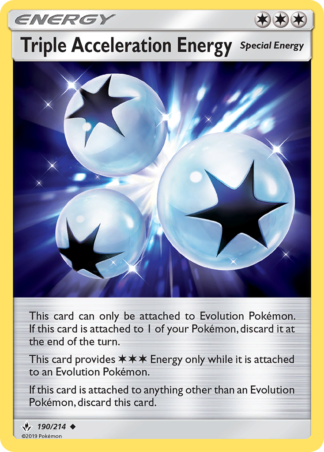 Triple Acceleration Energy 190 / 214