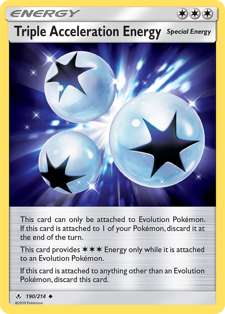 Triple Acceleration Energy 190 / 214