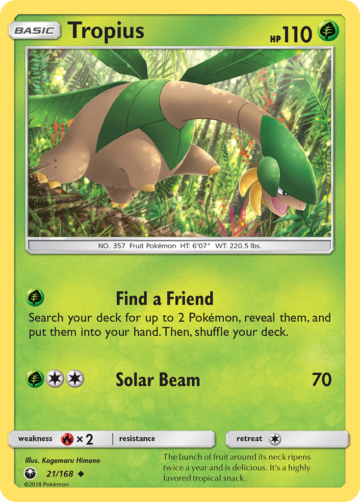 Tropius 21 / 168