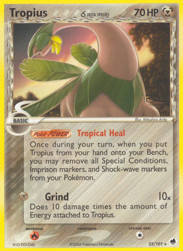 Tropius δ 23 / 101