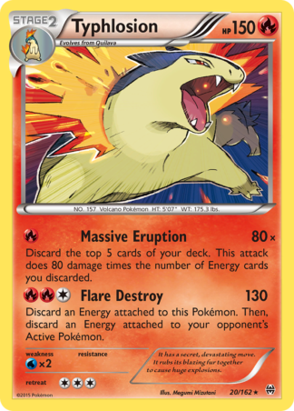 Typhlosion 20 / 162