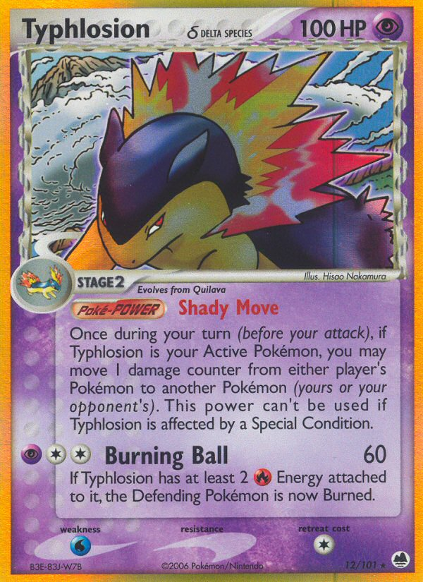 Typhlosion δ 12 / 101