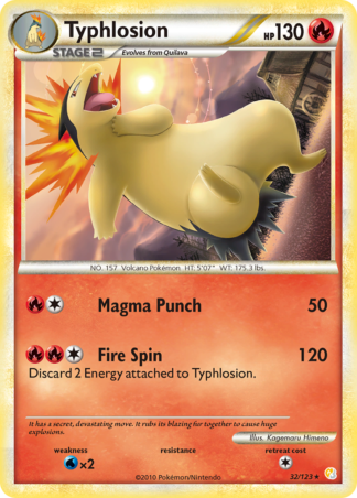 Typhlosion 32 / 123