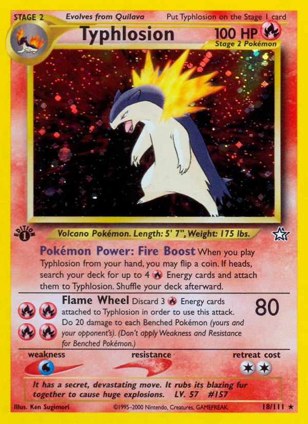 Typhlosion 18 / 111