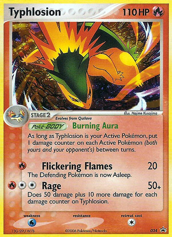 Typhlosion 34 / 40