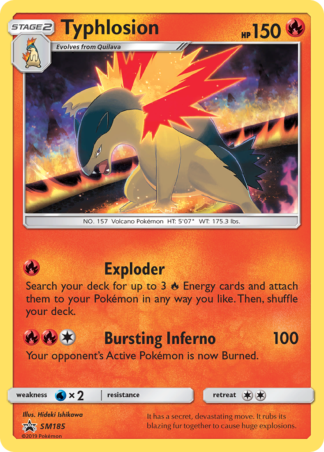 Typhlosion SM185 / 248