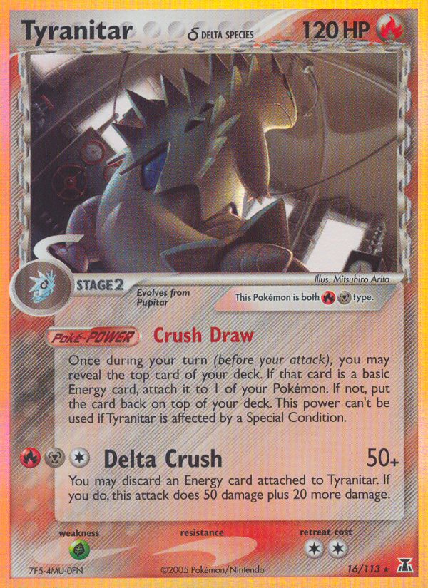 Tyranitar δ 16 / 113