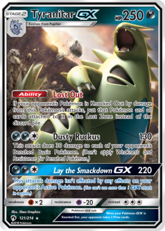 Tyranitar-GX 121 / 214